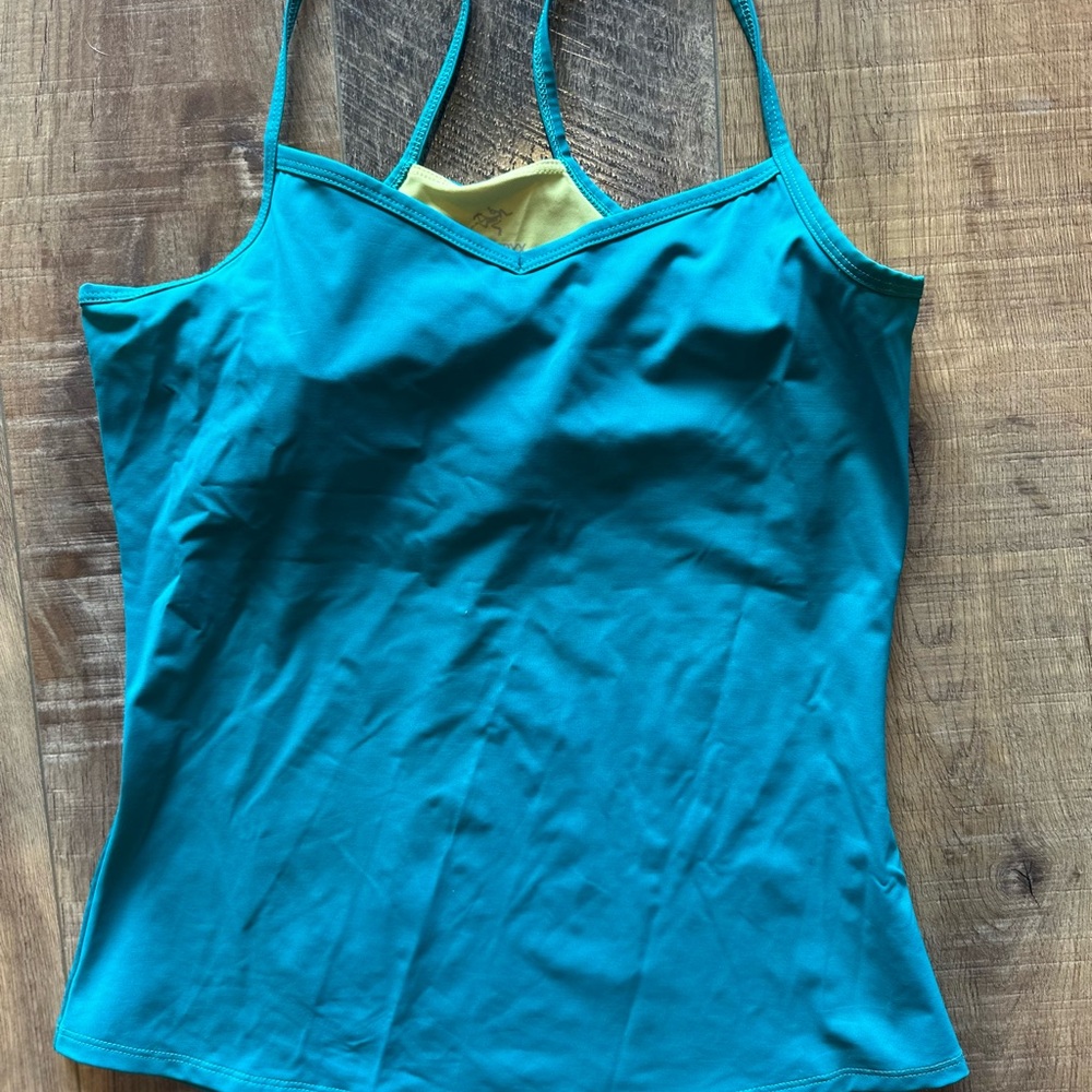 Arc'teryx Blue Fitted Tank
